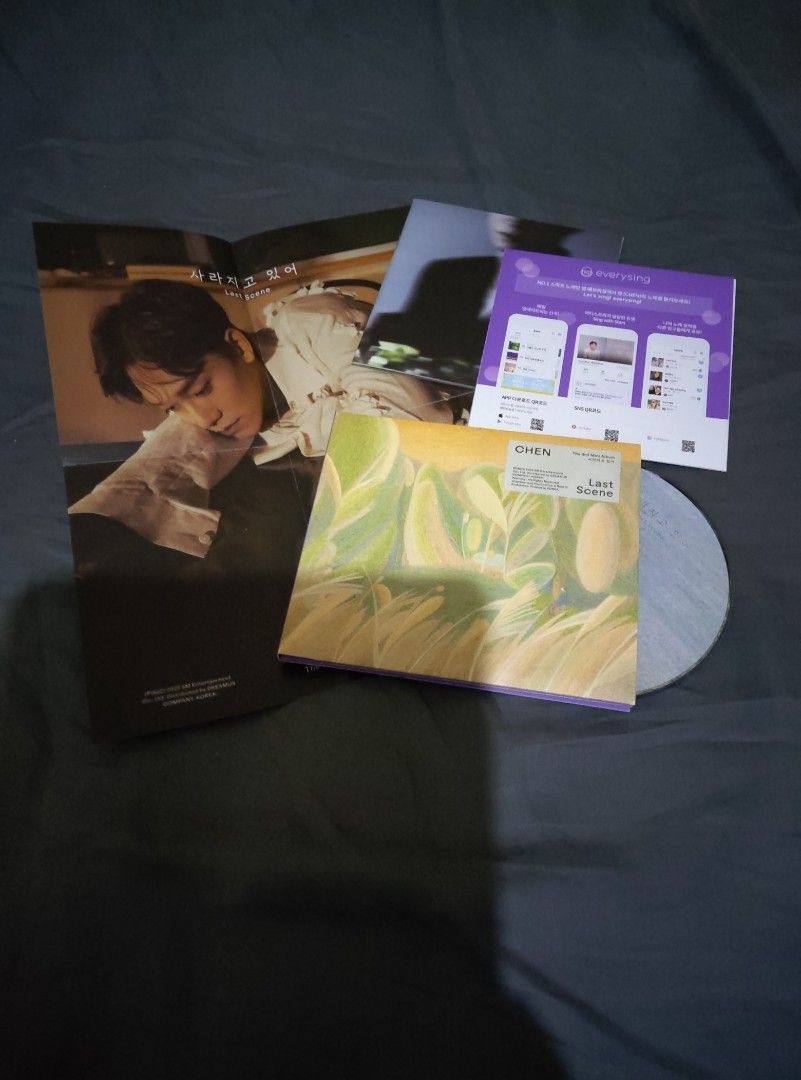 CHEN The 2nd Mini Album Last Scene Digipack Set (Category: CDs & DVDs) located in Manila. Submitted by pmramo (Listing ID 1456152783, Image 2). Description: - CHEN The 2nd Mini Album 'Last Scene' - Set includes two (2) albums any questions - includes mini poster, photobook, and CD - CD never been played .