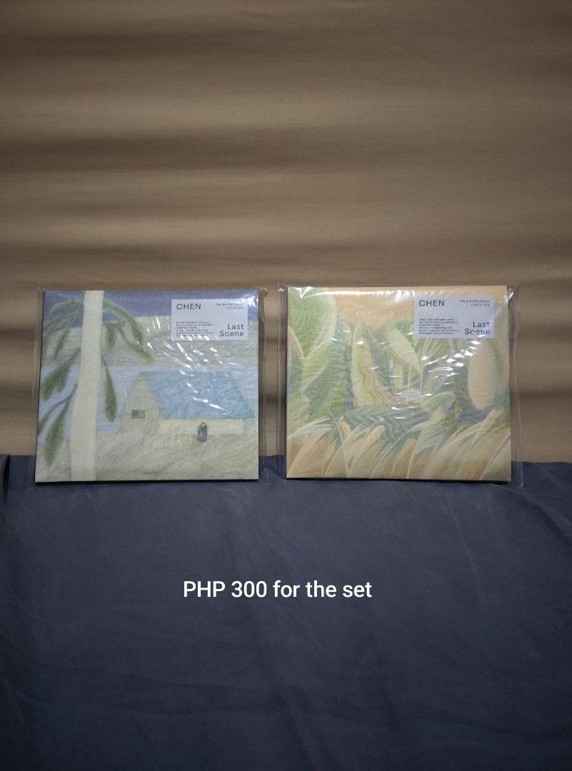 CHEN The 2nd Mini Album Last Scene Digipack Set (Category: CDs & DVDs) located in Manila. Submitted by pmramo (Listing ID 1456152783, Image 1). Description: - CHEN The 2nd Mini Album 'Last Scene' - Set includes two (2) albums any questions - includes mini poster, photobook, and CD - CD never been played .