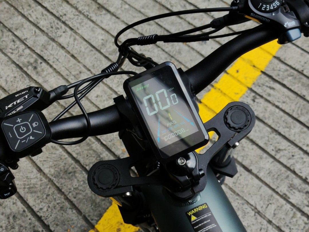 Coswheel T20 Pro (Category: Bicycles) located in Quezon City. Submitted by evsupreme (Listing ID 1456111782, Image 3). Description: -1000w motor (Peak) -48v 20Ah Battery -45kph max Speed -120km max range -120kg max load -32Nm torque - Dual Suspension -Full Hydraulic Brake System - 7 Speed Shimano -5 Speed Modes - Removable Lithium Battery - 6-8 Hours Charging Time - "20 x 4" All Terrain Tires 📍We're located at Unit 4, Don Graciano Bldg, 1180 E. 