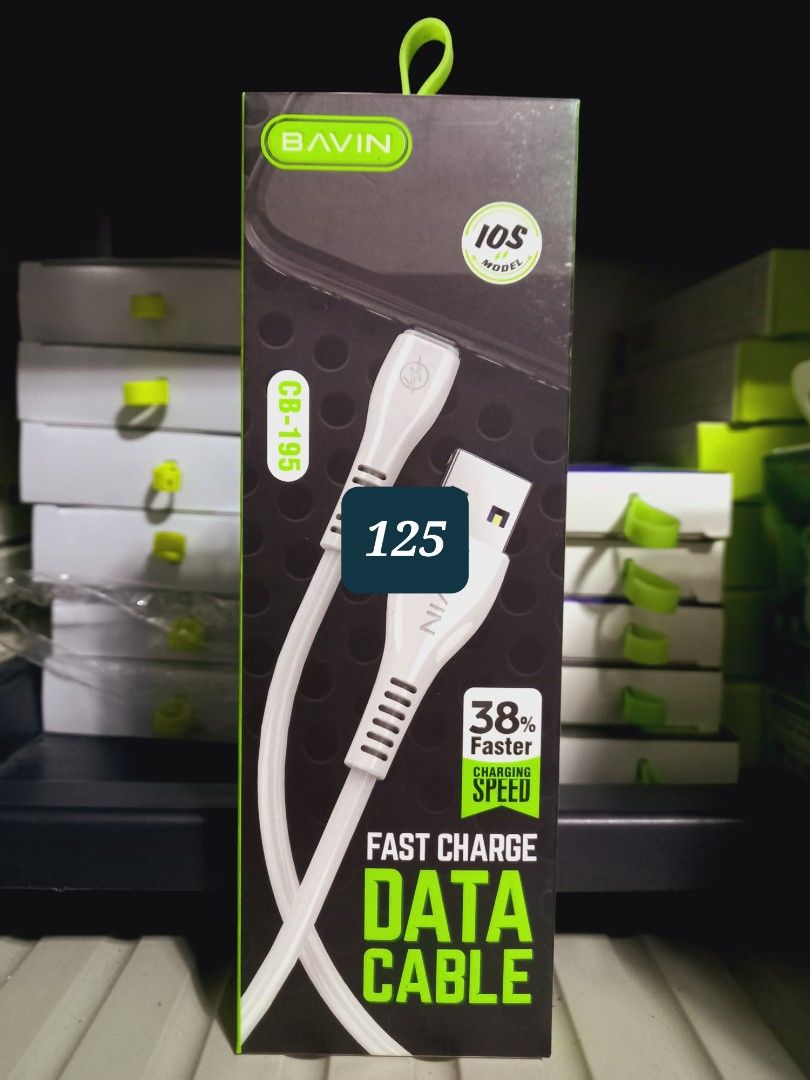 Data Cable / Charger cord Micro, Type c & IOS lightning / USB C to C usb C to Lightning. (Category: Chargers & Cables) located in Pasig City. Submitted by gentle_jerico (Listing ID 1456065971, Image 3). Description: - Bavin Fast Charging Data Cables - Available Connectors: USB Type-C, Lightning (iOS), Micro USB - Supports Fast Charging up to 2.4A - Ideal for Charging and Data Transfer - Get yours today!.