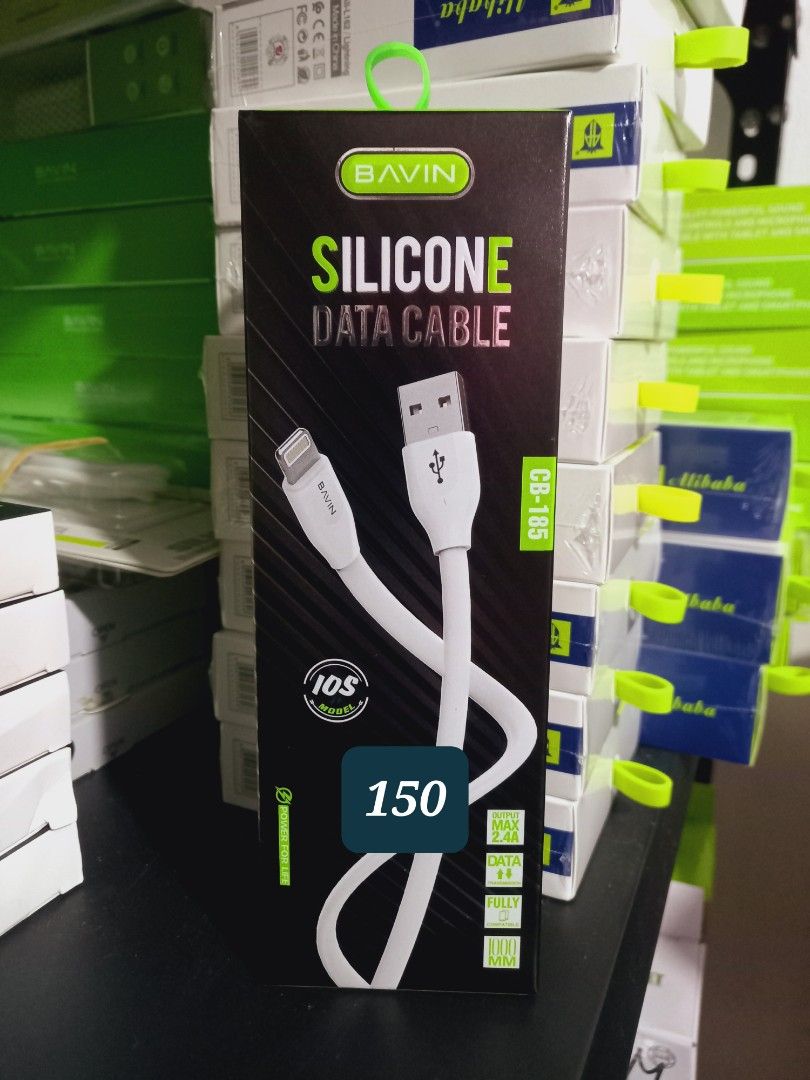 Data Cable / Charger cord Micro, Type c & IOS lightning / USB C to C usb C to Lightning. (Category: Chargers & Cables) located in Pasig City. Submitted by gentle_jerico (Listing ID 1456065971, Image 2). Description: - Bavin Fast Charging Data Cables - Available Connectors: USB Type-C, Lightning (iOS), Micro USB - Supports Fast Charging up to 2.4A - Ideal for Charging and Data Transfer - Get yours today!.