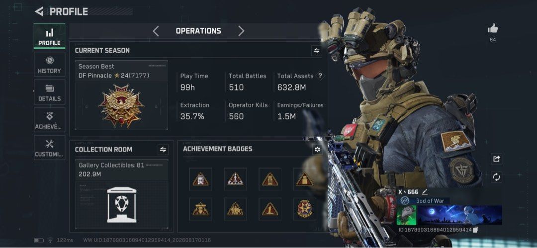 Delta force stack acc (Category: Game Gift Cards & Accounts) located in Singapore. Submitted by jdpanda (Listing ID 1456061140, Image 1). Description: have almost every thing dm for more info steam sever red skin - d wolf/hack claw /veron.