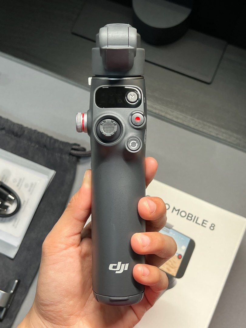 DJI Osmo Mobile 8 Standard Combo (Category: Gimbals & Stabilizers ) located in Malabon City. Submitted by enricogomez (Listing ID 1456192471, Image 2). Description: DJI Osmo Mobile 8 Standard Combo • excellent condition (used once only) • under warranty til Aug. 2027 Inclusions • osmo mobile 8 • magnetic phone clamp • storage pouch • usb-c cable for charging / audio • power cable • manuals • box Preferably meetup only for safe transactions. Thank