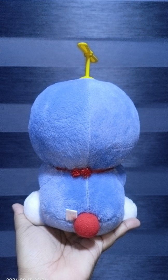 Doraemon dorayaki Vintage Plushie (Category: Plushies & Soft Toys) located in Bacoor. Submitted by raket_projects (Listing ID 1456104867, Image 3). Description: P700 only Doraemon dorayaki Vintage Plushie 🩷 As is wyswyg 🩷 Clean and Fresh 🫧 🩷 With clear etiketa 🩷 With papertag ✨.