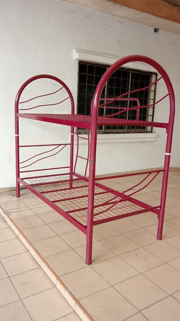 Double Decker Code:DD-41 (Category: Bed Frames & Mattresses) located in Petaling Jaya. Submitted by micron1786 (Listing ID 1456143854, Image 2). Description: [**Price above DOES NOT INCLUDE of delivery & Installation**] Code :DD-41 Available :1 Condition : Goods We are specialist in BUY or SELL New/Used Home Furniture or Office Equipment [ Micron Furniture Trading sdn bhd ] 20 , Jalan PJS 3/46 , Sri Manja Square , Taman Sri Manja , 46000 Petaling