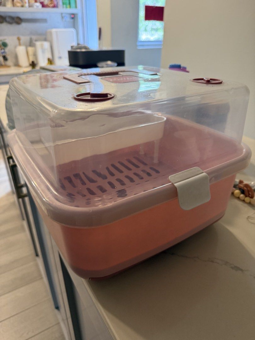 Drying rack/ box (Category: Storage Boxes & Baskets) located in Singapore. Submitted by sellingtonstreet (Listing ID 1456065322, Image 1). Description: Used it to store sterilized baby bottles. Very sturdy and useful. .