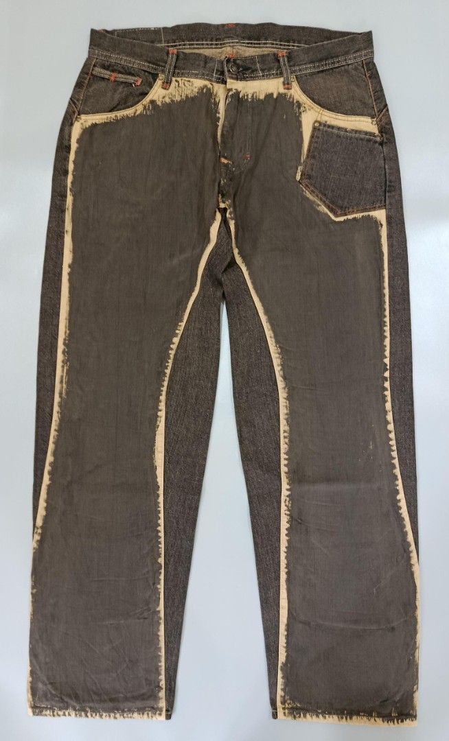 Edwin E-Function Jeans W36 (Category: Jeans) located in Kuala Lumpur. Submitted by aydenthriftwear (Listing ID 1456114963, Image 1). Description: Edwin E-Function Jeans 📏 Size: W36 / L43 / Hem 9" ✨ E-Function / Evolutionary Blue System ✨ Dark Brown / Charcoal Denim ✨ Unique Contrast Panel Design ✨ Embroidered Back Pocket Detail ✨ Straight Fit ✨ Lightly Used 💯 Condition: 9/10 📦 Postage Available (No COD) Dll-140.