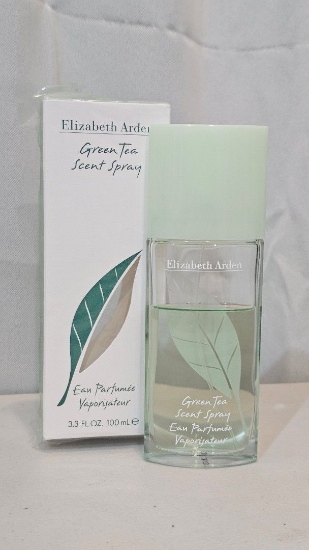 Elizabeth Arden Green Tea Scent Spray (Category: Fragrance & Deodorants) located in Quezon City. Submitted by bieannes (Listing ID 1456154049, Image 1). Description: Elizabeth Arden Green Tea Scent Spray - Comes in original box - used For pick up or lalamove/grab courier delivery within metro manila or nearby areas only loc. Novaliches, Quezon city .