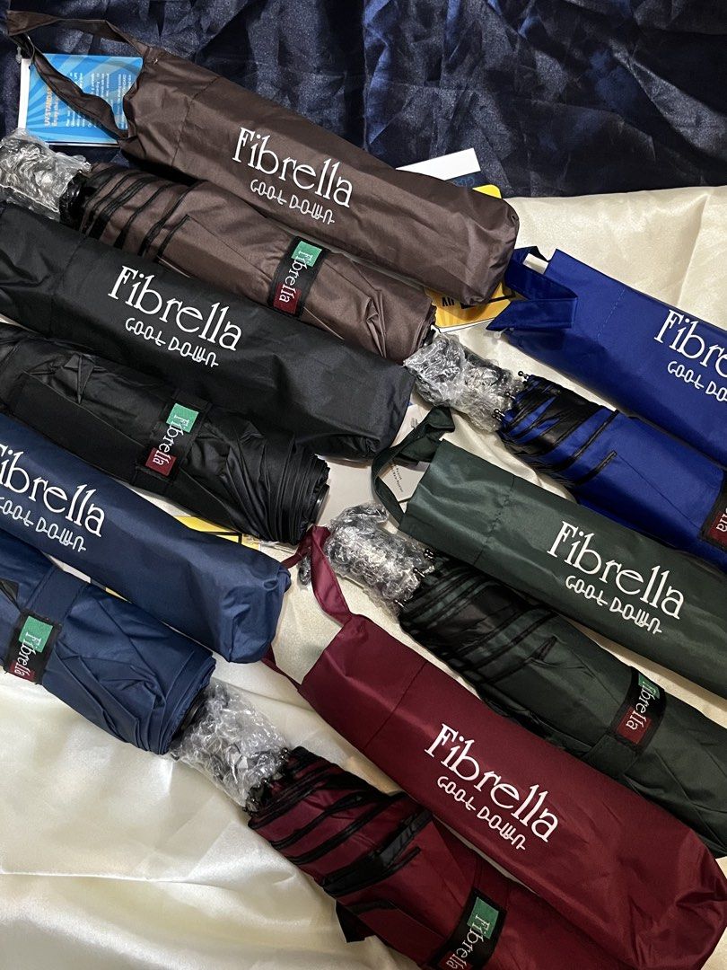 Fibrella Cool Down Automatic Umbrella (Category: Umbrellas) located in Las Pinas. Submitted by rich.collects (Listing ID 1449480300, Image 3). Description: ☂️ available colors: Navy Blue Black Brown Bright Blue Maroon.