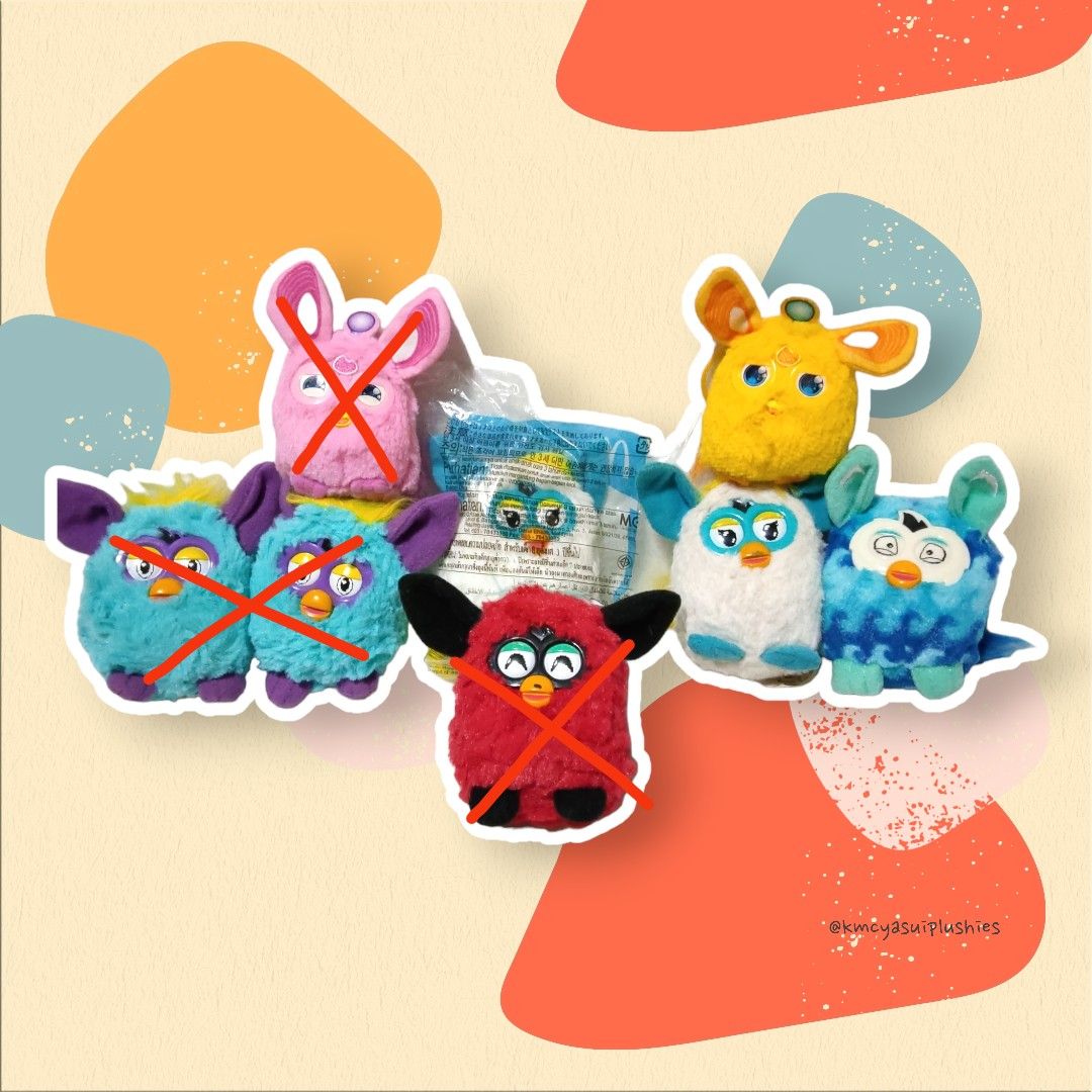 Furbies (sold per piece) (Category: Vintage Collectibles) located in Pasig City. Submitted by micaaalodeon (Listing ID 1456220538, Image 1). Description: Actual Photo Sold per piece Perfect for Collectors.