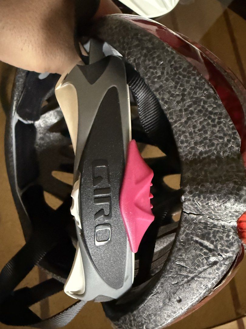 GIRO Bicycle Helmet - Red (Category: Bicycles) located in Quezon City. Submitted by s000p (Listing ID 1456064972, Image 3). Description: - Giro Bicycle Helmet - Size: Small - Refer to pictures for details RFS: Barely used. Placed in storage cabinet. Need funds Shipping c/o buyer. .