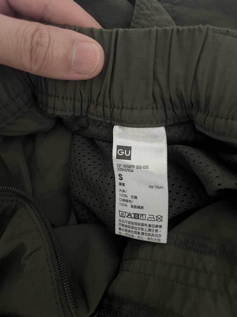 GU cargo shorts with belt (Category: Shorts) located in Pateros City. Submitted by michael_athrift (Listing ID 1456099470, Image 2). Description: GU Waist 28-30 Length 19.5-20.5 Like new Excellent condition No issues.