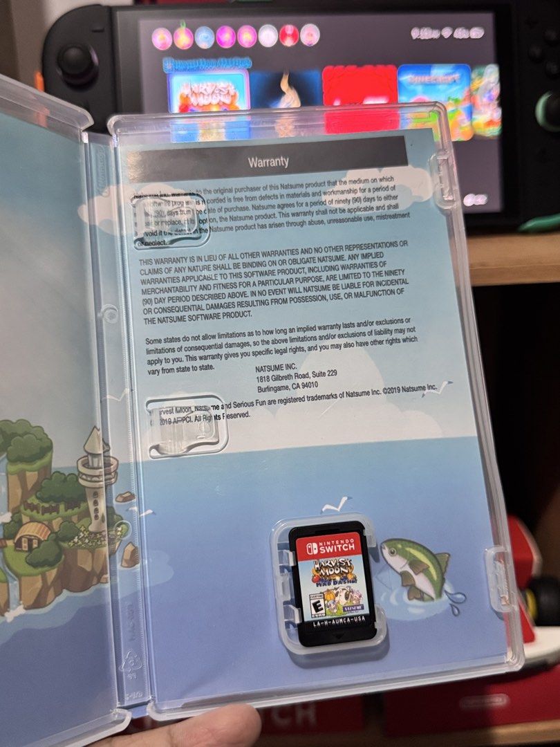 Harvest Moon Mad Dash (Nintendo Game) (Category: Nintendo) located in Caloocan City. Submitted by dyubella (Listing ID 1456199781, Image 3). Description: Harvest Moon-Mad Dash Slightly used. Good condition, still with case Loc: North Caloocan or Commonwealth QC (weekdays) Shipping via J&T,LBC,Lalamove Rfs: done with the game.