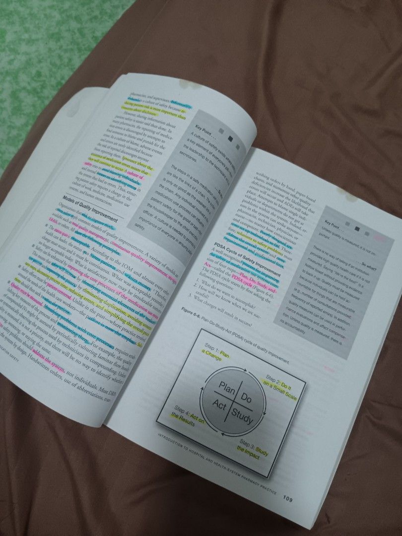 HOSPITAL PHARMACY BOOK (Category: Textbooks) located in Bacoor. Submitted by micasuzanne (Listing ID 1456120524, Image 2). Description: Has highlights (not minimal but still readable) DM if interested Sf will be shouldered by the buyer Sf thru lalamove.