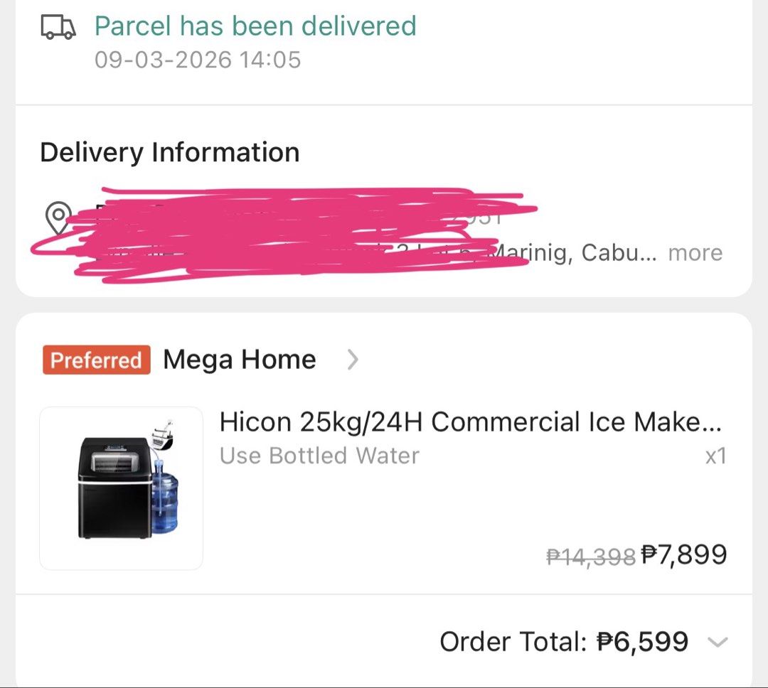 Ice Maker HiCon Ice cubes (Category: Refrigerators and Freezers) located in Manila. Submitted by bentaandco (Listing ID 1456101163, Image 2). Description: Almost new, used 4x only. No issues. Pick up loc : Cabuyao Laguna.