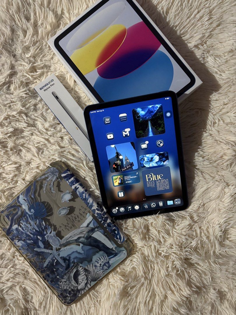 iPad A16 (Wifi) (Category: iPad) located in Manila. Submitted by zero1667 (Listing ID 1456058052, Image 2). Description: Inclusions: 🫶 Case 🫶 Benguoo Stylus Pen 🫶 Tempered Glass.