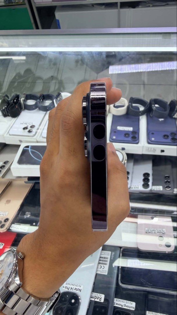 Iphone 14 Pro Max 1TB 89% BH Esim Unlock No issue (Category: iPhone 14 Series) located in San Juan City. Submitted by javedsgadgetshop (Listing ID 1456059612, Image 2). Description: INSTALLMENT OPTIONS : SPAY LATER / GGIVES / CREDIT CARD / SKYRO / HOMECREDIT (BRANDNEW) WE BUY AND SELL SO PWEDE MAGBINTA OR SWAP ! Quick Specs : 💵 Iphone 14promax •1TB •US Variant •89% batt health •Esim Unlock •95% Smoothness •No hidden issue | No Repaired •100% Aut