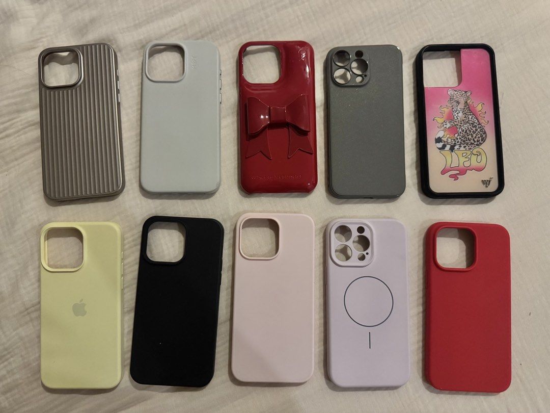 iphone 15 pro max cases (Category: Cases & Sleeves) located in Paranaque City. Submitted by closetanghelita (Listing ID 1456070252, Image 1). Description: iphone 15 pro max cases for sale decluttering cause too many cases prices indicated on photos 📍paranaque can ship with j&t or lalamove.
