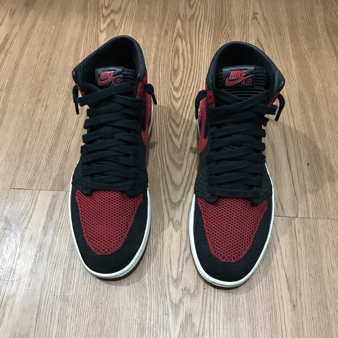 JORDAN FLYKNIT (Category: Sneakers) located in Baguio. Submitted by kitaaa_ (Listing ID 1456212104, Image 2). Description: FOR SALE‼️ JORDAN 1 FLYKNIT SIZE: 8/ 26cm LEGIT/AUTHENTIC EXCELLENT CONDITION 💰3500nego.