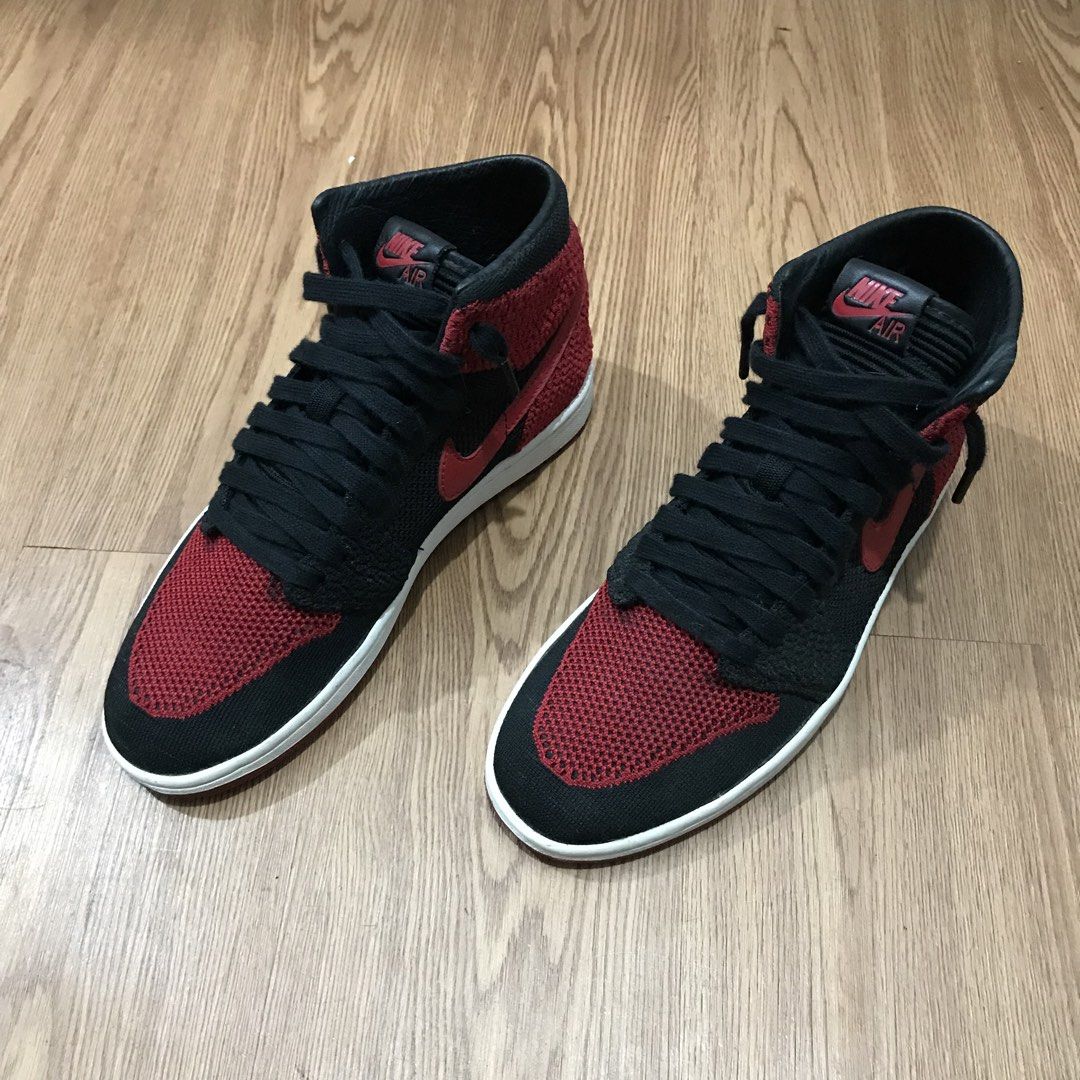 JORDAN FLYKNIT (Category: Sneakers) located in Baguio. Submitted by kitaaa_ (Listing ID 1456212104, Image 3). Description: FOR SALE‼️ JORDAN 1 FLYKNIT SIZE: 8/ 26cm LEGIT/AUTHENTIC EXCELLENT CONDITION 💰3500nego.