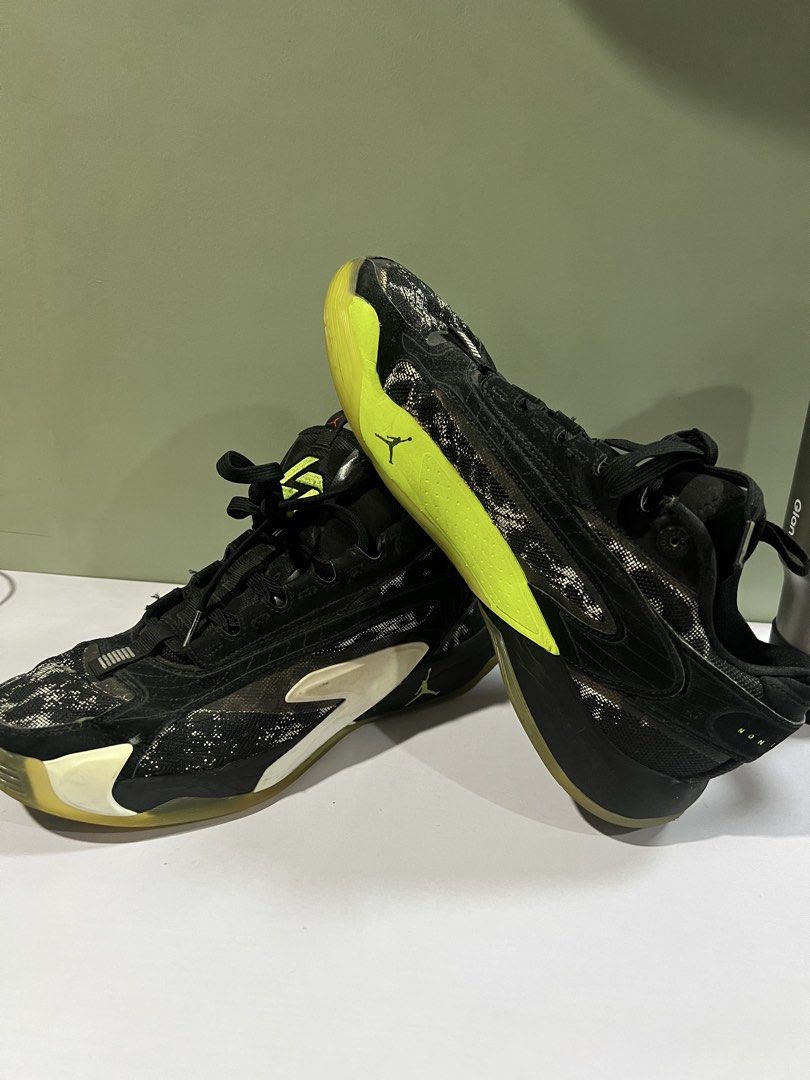 Jordan Luka 2 “Black Volt” US12 (Category: Casual Shoes) located in Quezon City. Submitted by chloe_declutter (Listing ID 1456066155, Image 1). Description: Luka 2 Location Cubao QC Can do free sf depending on location Bought from nike Rfs: foot grew bigger Still available 08/26.