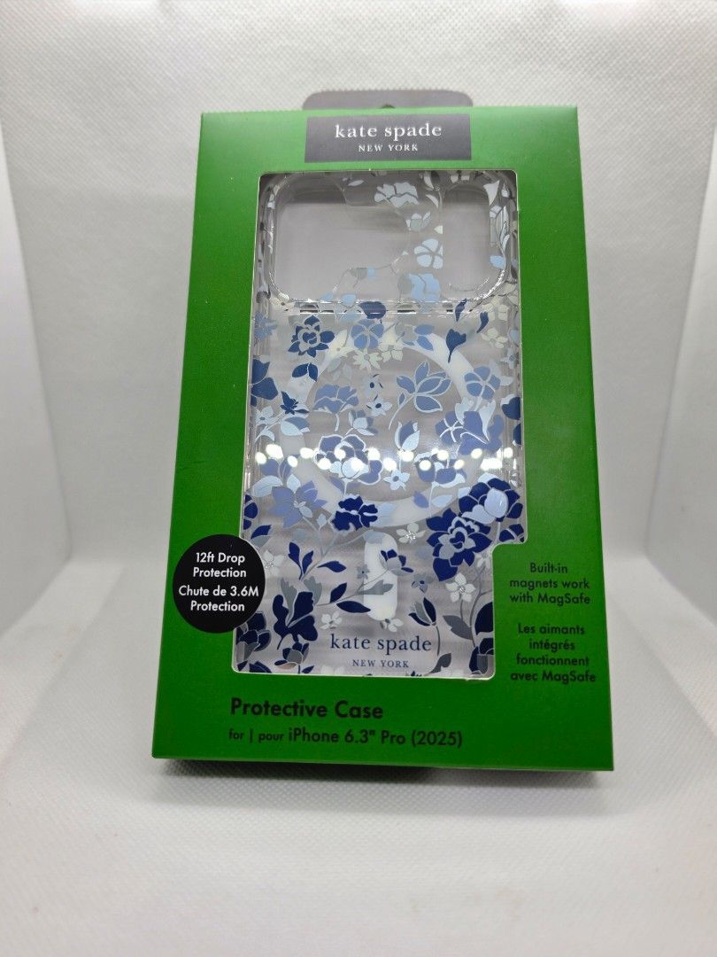 Kate spade case for iphone 17 pro (Category: Cases & Sleeves) located in Las Pinas. Submitted by jhered (Listing ID 1456215380, Image 2). Description: sale brandnew original with magsafe sale for 2300 las pinas area.