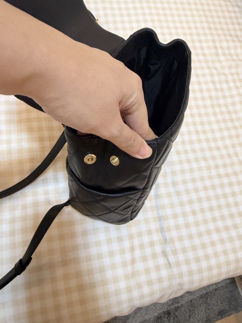 Kate Spade Quilted Backpack (Category: Luxury Bags & Wallets) located in Las Pinas. Submitted by babyandmommapreloved (Listing ID 1456203088, Image 3). Description: Selling my Preloved Kate Spade Backpack ✨ Bought in Japan 2025 for Php 11,500 Authentic Unused No dustbag and paperbag Super cute 🥺 Loc: Las Pinas.