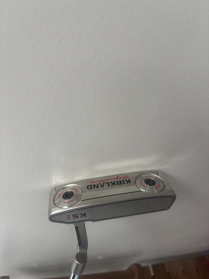 Kirkland KS1 Golf Putter (Category: Other Sports Equipment and Supplies) located in Manila. Submitted by poulexsulit (Listing ID 1456138260, Image 2). Description: Issue faded paint on the SuperStroke Grip Good as New .