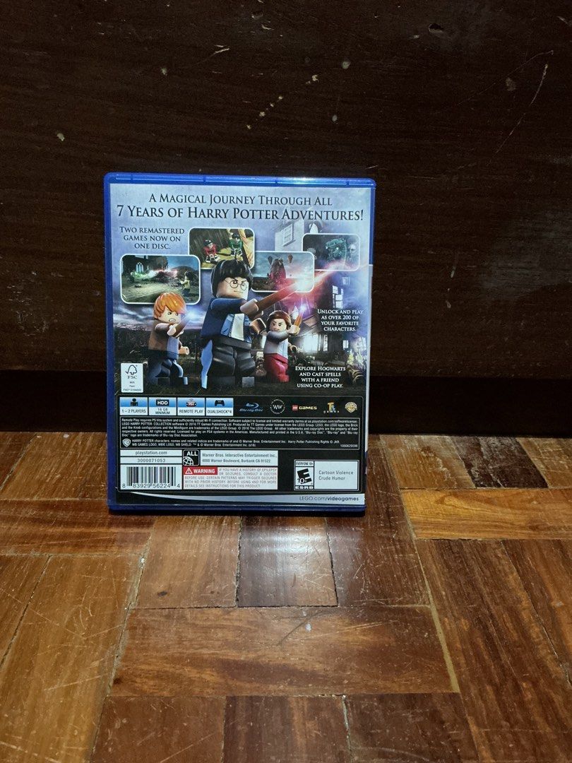 LEGO Harry Potter: The Collection (Category: PlayStation) located in Muntinlupa City. Submitted by antonrizz (Listing ID 1456091905, Image 2). Description: has no scratches and works perfectly.