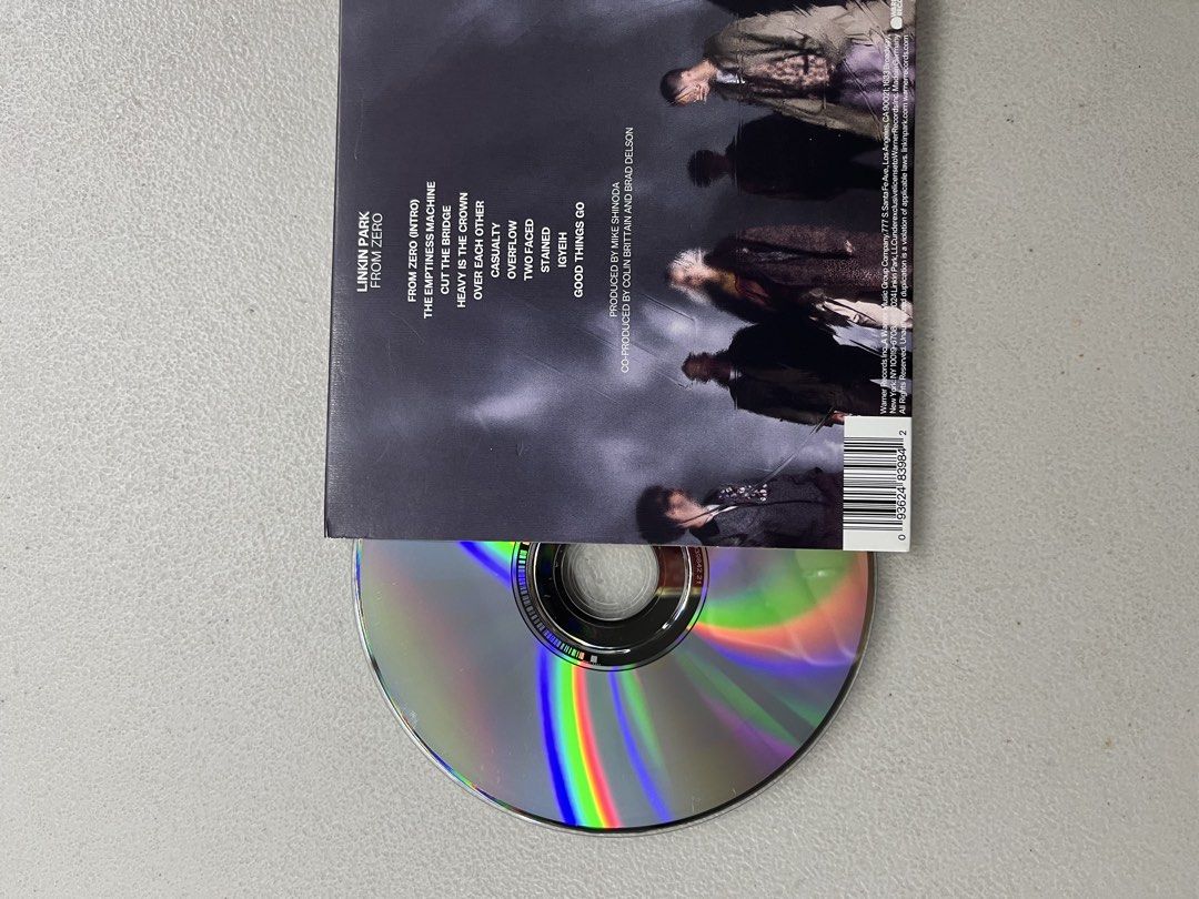Linkin Park From Zero CD Album Digipak (Category: CDs & DVDs) located in Mandaluyong City. Submitted by mar.ang (Listing ID 1456164421, Image 3). Description: CD hasn’t been used, kept around for display. In great condition with no clear issues to design..