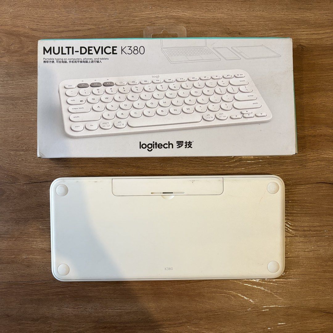 Logitech K380 Multi-device Wireless Bluetooth Keyboard [WITH ISSUE] (Category: Computer Keyboard) located in Quezon City. Submitted by ikimgaiii (Listing ID 1456138263, Image 2). Description: issue: not turning on, you or you might know someone who can fix this negotiable location: quezon city.