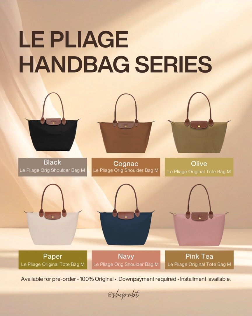 Longchamp Le Pliage Shoulder Bag Medium Pasabuy (Category: Shoulder Bags) located in Makati City. Submitted by shop.nbt (Listing ID 1456220787, Image 1). Description: 100% original and direct to store purchase via special personal shopper Can do live chat on purchase for security of purchase (optional) Same day shipment via LBC upon purchase Available in different sizes DM.