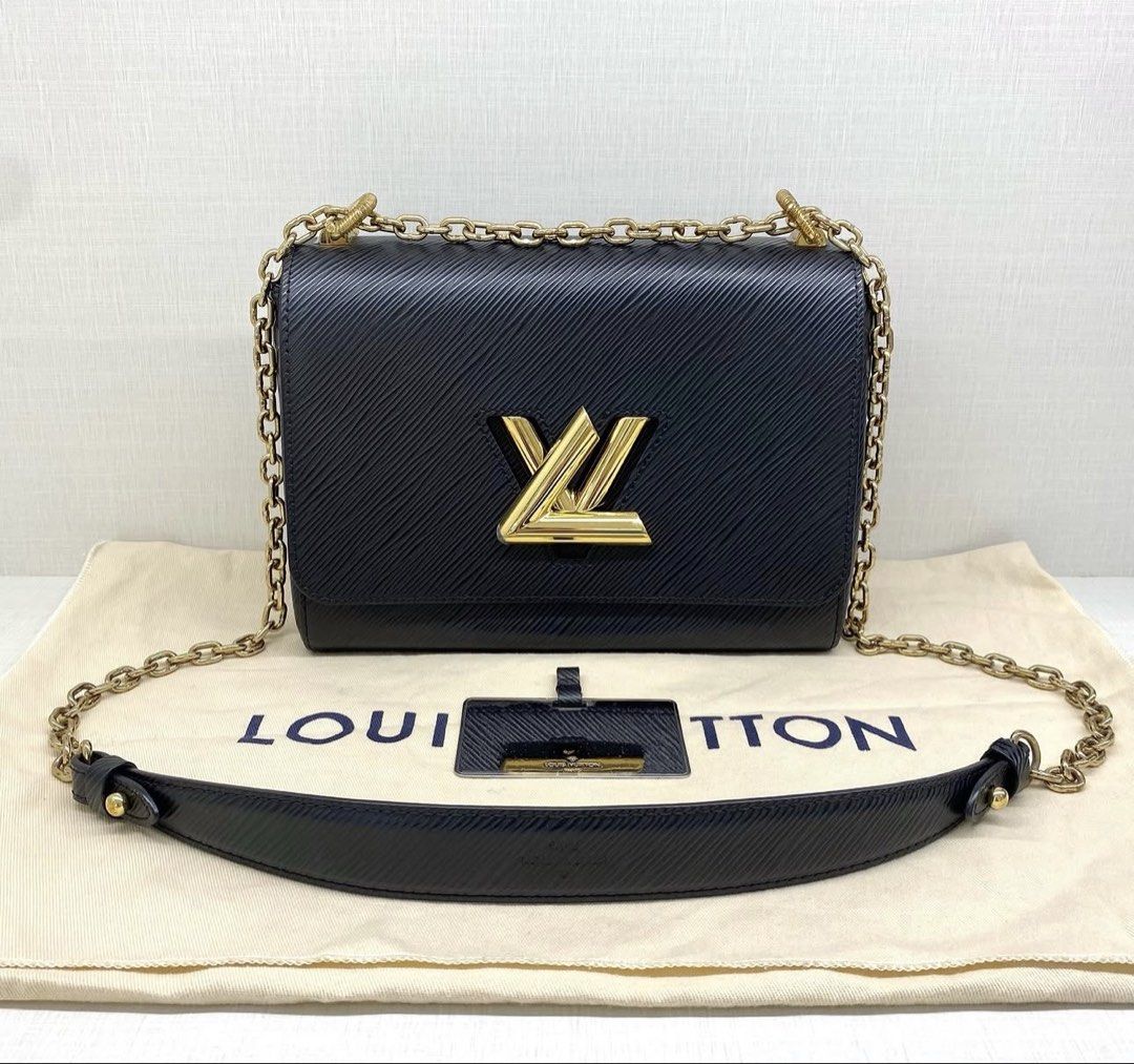 LOUIS VUITTON twist epi black mm (Category: Luxury Bags & Wallets) located in Tagaytay City. Submitted by eg_gallery (Listing ID 1456061484, Image 1). Description: guaranteed authentic / dustbag, mirror.