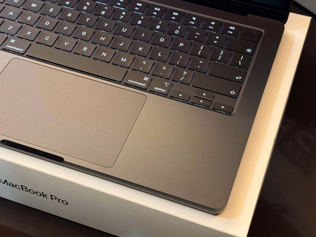 MacBook Pro M5 Pro 24/2TB (Category: Laptops & Notebooks) located in Libon. Submitted by johnvictor08165 (Listing ID 1456232877, Image 3). Description: 14” MacBook Pro M5 Pro 2TB Local Variant SRP - 229,990 I’m selling this for 179,990 only (Save 50k from SRP) M5 Pro Chip 18 Core CPU | 20 Core GPU 24GB Unified Memory 2TB Storage Brand new (opened box for checking only) Test before you pay Meet-up: Pangasinan and nearby areas.