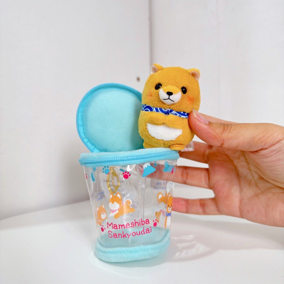 Mameshiba Dog Amuse Charm Plush with Pouch (Category: Plushies & Soft Toys) located in Manila. Submitted by ashyyel_ (Listing ID 1456228652, Image 3). Description: perfect for gift! stufftoys, stuffedtoys.