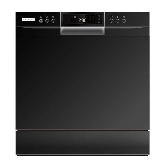 MAXIMUS Black Dishwasher 002JB (Category: Dishwasher) located in Quezon City. Submitted by bennshopp (Listing ID 1456060401, Image 2). Description: - Fully working no issues used a few times then used as dish cabinet after a while thus willing to sell. - this does NOT come with the dish detergent nor salt - Get sparkling clean dishes with this compact countertop dishwasher. - Features a digital display with a built-in timer. - Offers multiple was