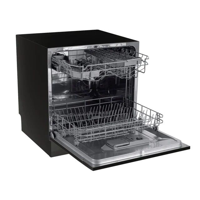 MAXIMUS Black Dishwasher 002JB (Category: Dishwasher) located in Quezon City. Submitted by bennshopp (Listing ID 1456060401, Image 1). Description: - Fully working no issues used a few times then used as dish cabinet after a while thus willing to sell. - this does NOT come with the dish detergent nor salt - Get sparkling clean dishes with this compact countertop dishwasher. - Features a digital display with a built-in timer. - Offers multiple was
