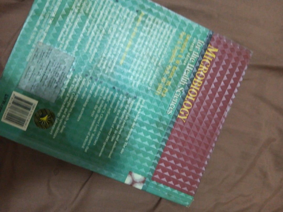 MICROBIOLOGY BOOK (Category: Textbooks) located in Bacoor. Submitted by micasuzanne (Listing ID 1456121130, Image 3). Description: With plastic cover Minimal Highlights DM if interested Ship thru lalamove Sf will be shouldered by the buyer.