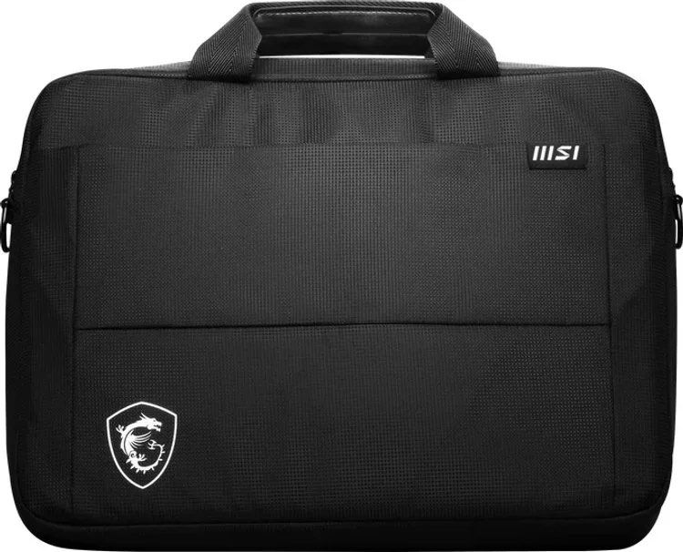 MSI Topload Laptop Bag (17”) (Category: Laptop Bags & Sleeves) located in Subic. Submitted by grandtree_24f716 (Listing ID 1456063003, Image 2). Description: - Black MSI topload laptop bag - Made of durable polyester material - Includes a comfortable handle and a detachable shoulder strap - Ample space for your laptop and essential accessories - Ideal for work, school, or daily commutes - Comes in its original packaging.
