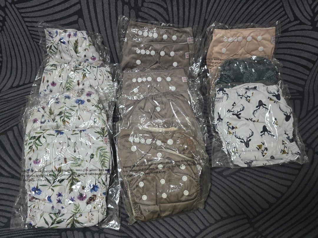 Nappy Hour cloth diapers (Category: Diapers & Baby Wipes) located in Pasig City. Submitted by iris.mnl (Listing ID 1456105537, Image 1). Description: ✨️ Nappy Hour cloth diapers ✅️ Brand new & unused - with inserts 💰 P100 each only 📍Cainta/Pasig 🚚 Can ship via J&T or Lalamove. * crossposted on other platforms.