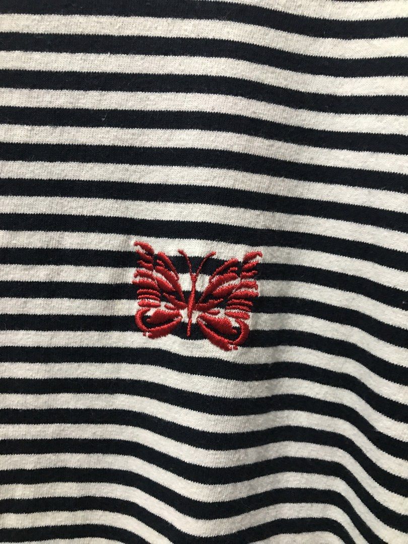 Needles (Category: Tshirts & Polo Shirts ) located in Libona. Submitted by ooaakklleeyy (Listing ID 1456135490, Image 3). Description: -Needles stripes tshirt -Excellent condition, crispy, no issue -23.5 x 25 -Japan-made.