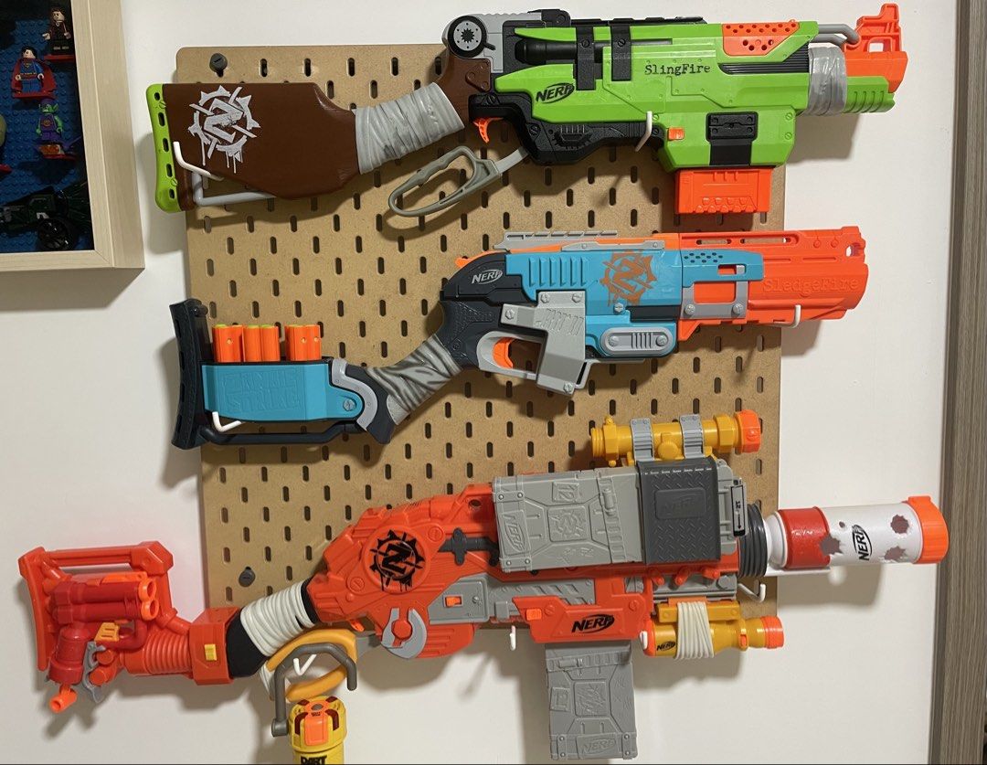 Nerf assorted bundle (Category: Action & Battle Toys) located in Singapore. Submitted by soulofvintage (Listing ID 1456137271, Image 1). Description: Selling as it is.