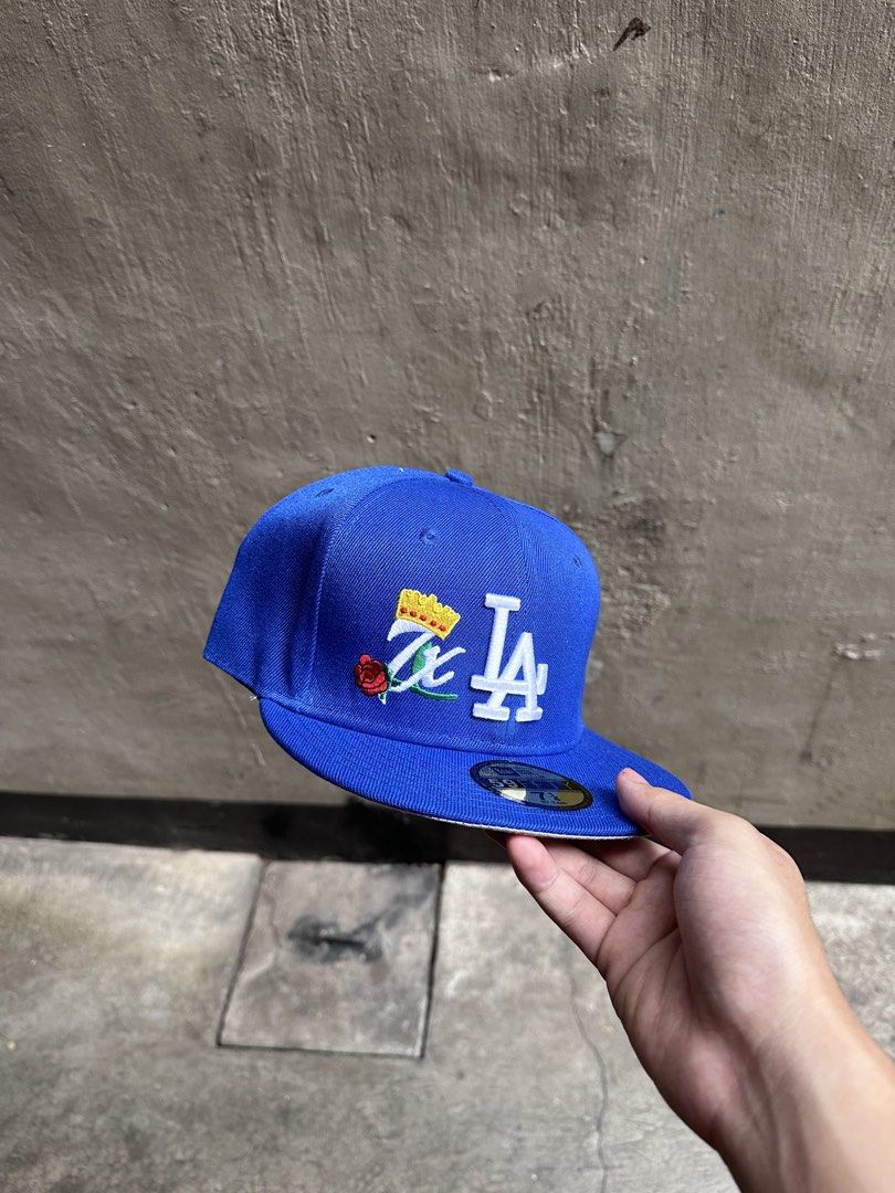 New Era Los Angeles 7x Blue Cap (Category: Caps & Hats) located in Manila. Submitted by jnflrss (Listing ID 1456136433, Image 1). Description: - 7 1/4 Size - OEM.