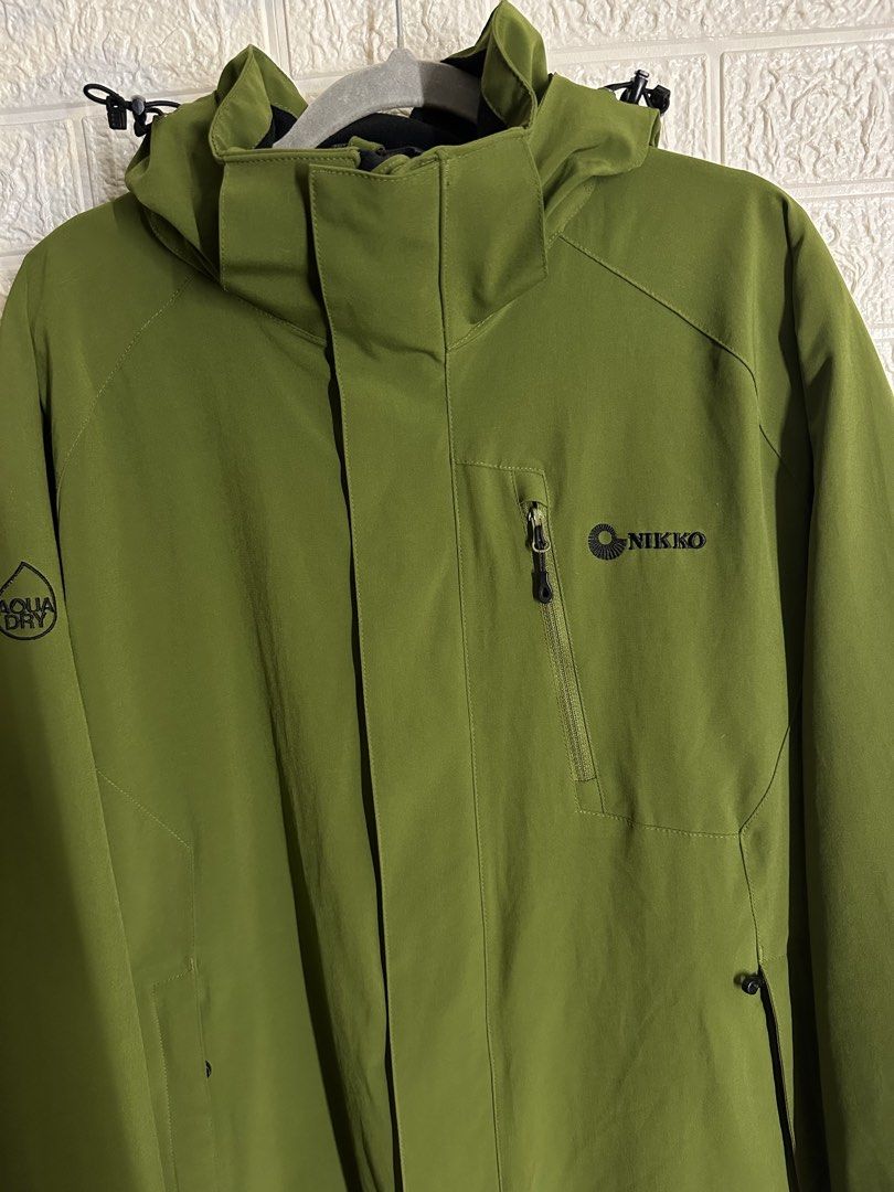 Nikko Aqua Dry (Category: Coats, Jackets and Outerwear) located in Manila. Submitted by david_dlr (Listing ID 1456146512, Image 2). Description: Nikko Aqua Dry Outdoor Jacket 23 Width - 27 Length - Condition 10/10 - Color Rate 10/10 - Brand New Condition 999 Makati Loc.