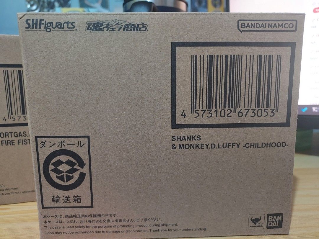 Onepiece SHF Shanks &Luffy / Ace (Category: Figurines & Statues) located in Imus. Submitted by codemafia (Listing ID 1456060959, Image 2). Description: ace -sold authentic BIB with brown box can request more pics sa interested no issues 4k each.