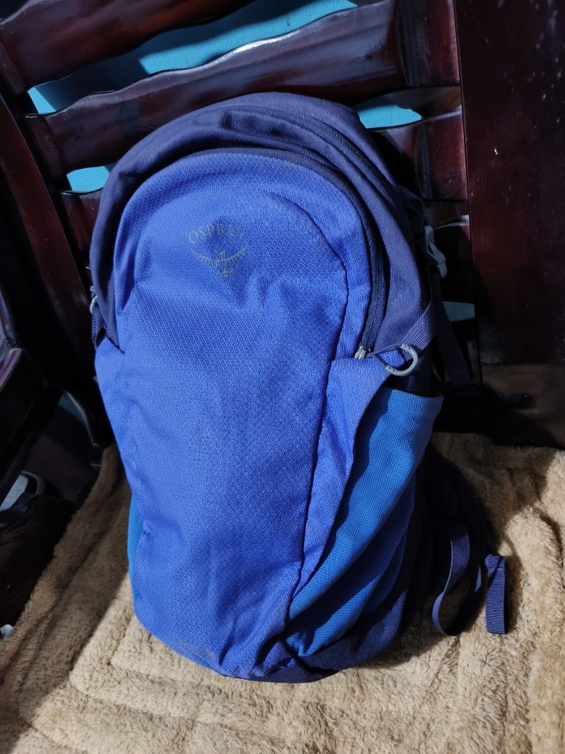 Osprey Daylite Backpack Blue (Category: Backpacks) located in Manila. Submitted by dyastenthrift (Listing ID 1456185350, Image 2). Description: - Osprey Daylite backpack in a stylish blue color. - Convenient side pockets for water bottles. - Durable YKK zippers for smooth operation. - Padded back panel for enhanced comfort during wear. - Adjustable straps for a customized fit. - Ideal for day trips, hiking, or everyday commuting..