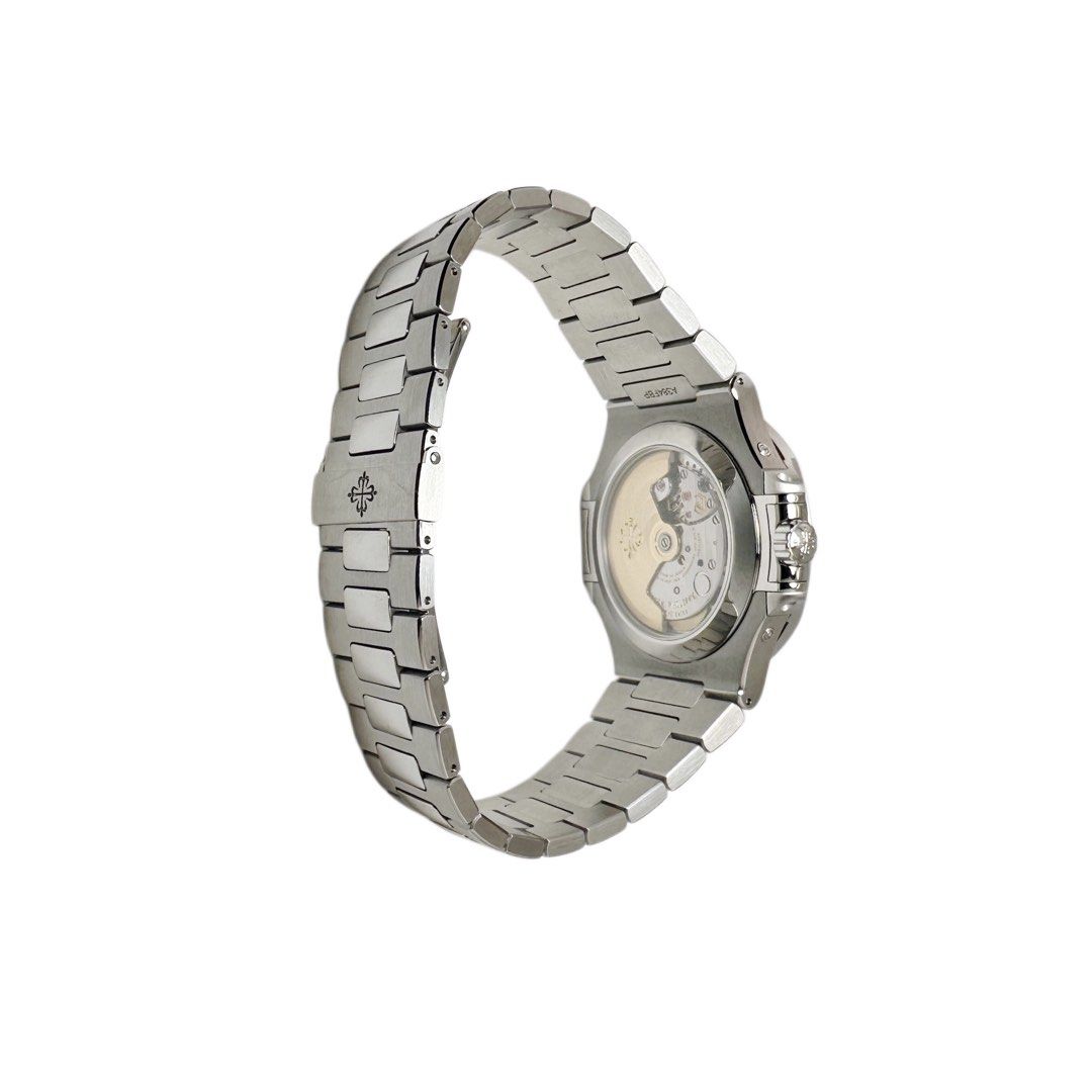Patek Philippe nautilus annual calendar moonphase 5726/1A unworn Nos blue Oct 2020 5726/1A-014 5726 (Category: Watches) located in Singapore. Submitted by kimwatch_sg (Listing ID 1456102048, Image 3). Description: Model no : 5726/1A-014 Box and Papers : Yes Dated : October 2020 Gender : Gents Condition : Unworn (New Old Stock) Crystal : Sapphire crystal Bezel : Stainless steel Case Material : Stainless steel Case Size : 40.5mm Case Back : Open Di