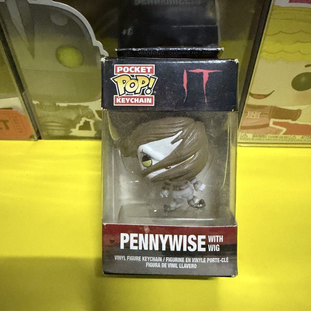 Pennywise Pop Keychain with Wig (Category: Western Merchandise) located in San Pedro. Submitted by oopsiboughtanotherpop-oibap (Listing ID 1456170250, Image 1). Description: .