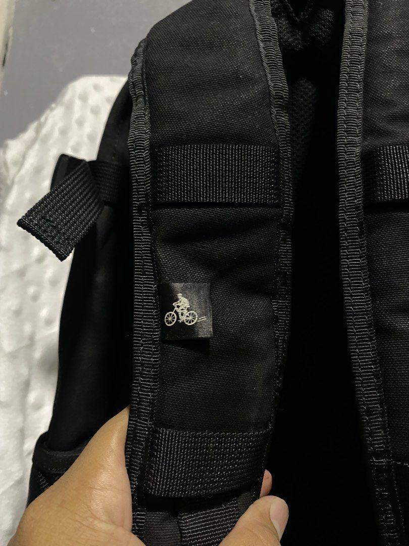 Porter Yoshida & Co. Tokyo Japan Black Backpack (Category: Backpacks) located in Tanay. Submitted by judevalcorza (Listing ID 1456200890, Image 3). Description: - Black Porter backpack by Yoshida & Co. - Bicyle Backpack - Made in Tokyo, Japan - Durable canvas material - Multiple pockets and straps for excellent organization - Ideal for daily commutes or travel - Shows some signs of wear, but remains in good, functional condition - Ready for its n