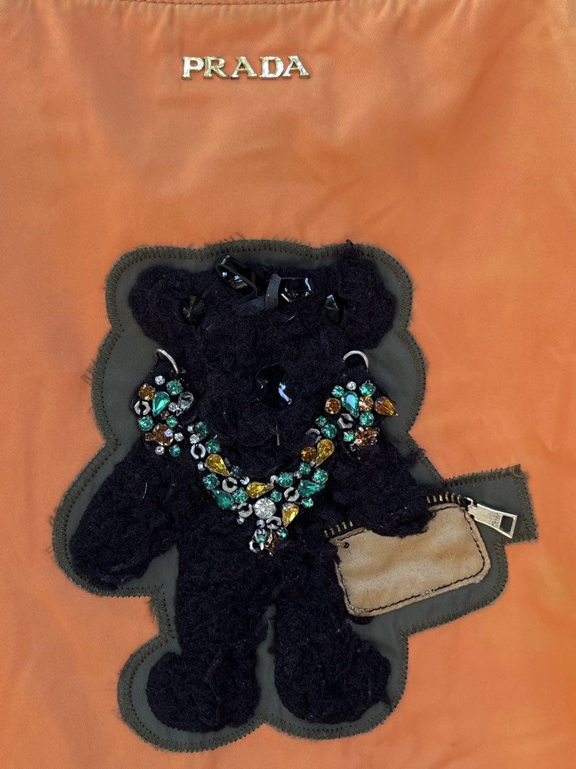 Prada bear orange tote (Category: Luxury Bags & Wallets) located in Cagayan de Oro. Submitted by allaboutukayukaybagscdo (Listing ID 1456177828, Image 2). Description: .